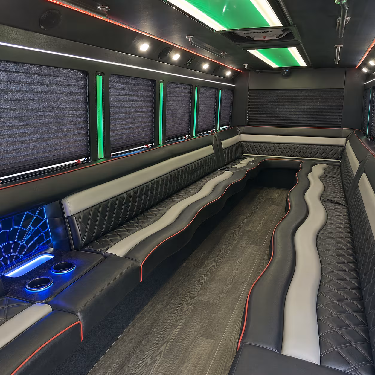 across fort worth texas party bus rental