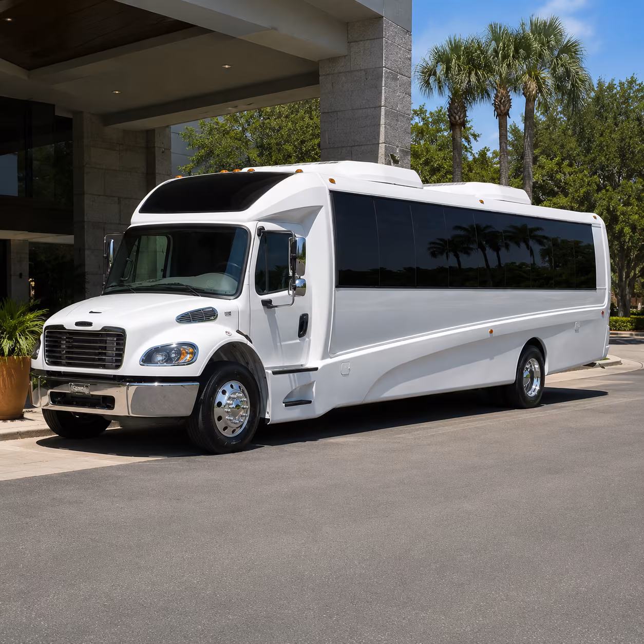 arlington easy government military travel with an arlington bus rental