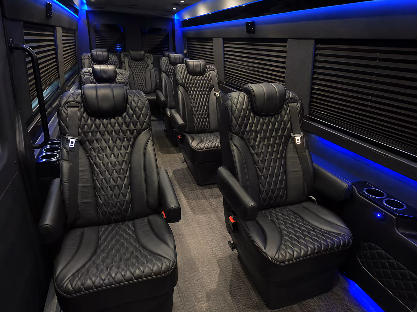fort worth long distance transportation onboard seating