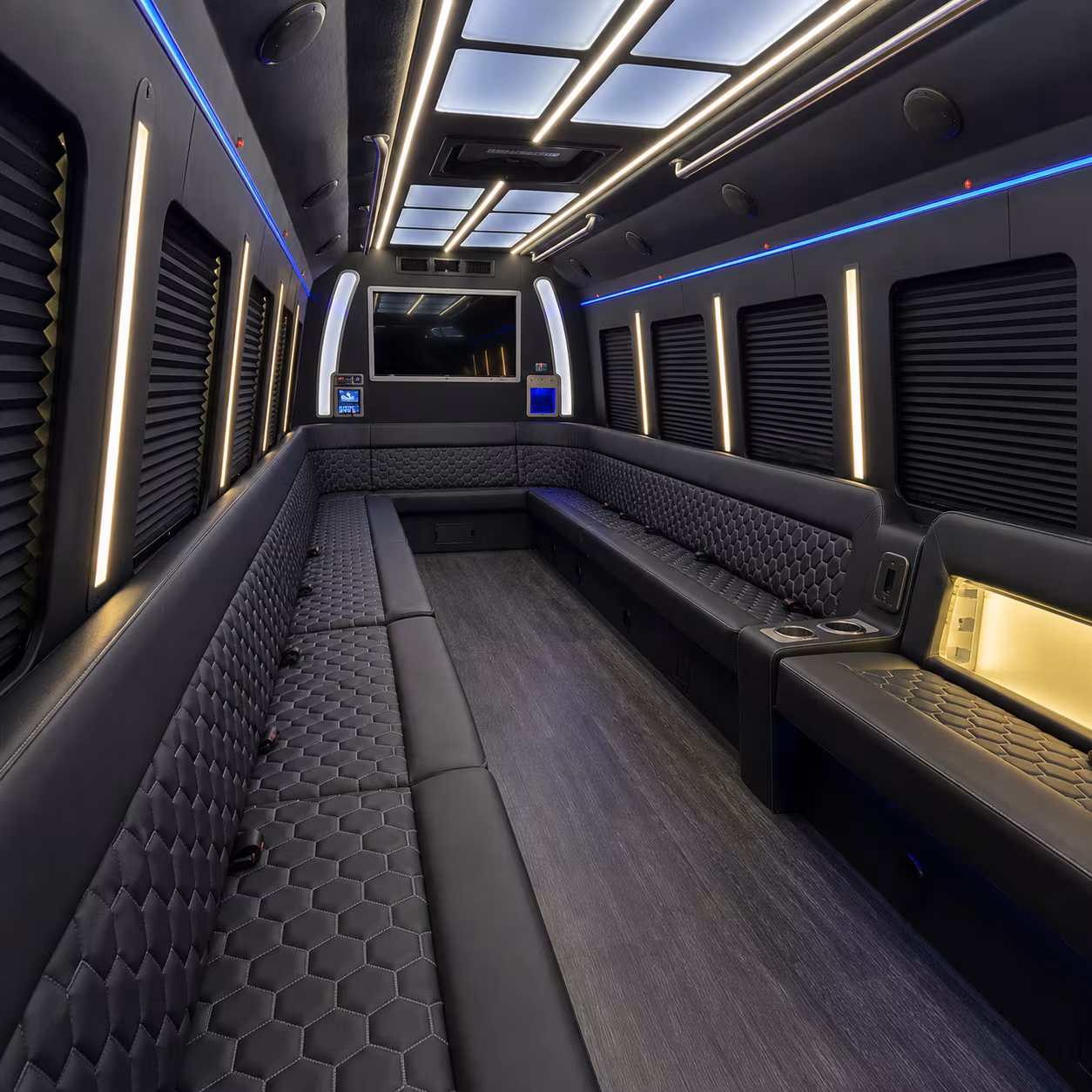 fort worth night on town party bus rental
