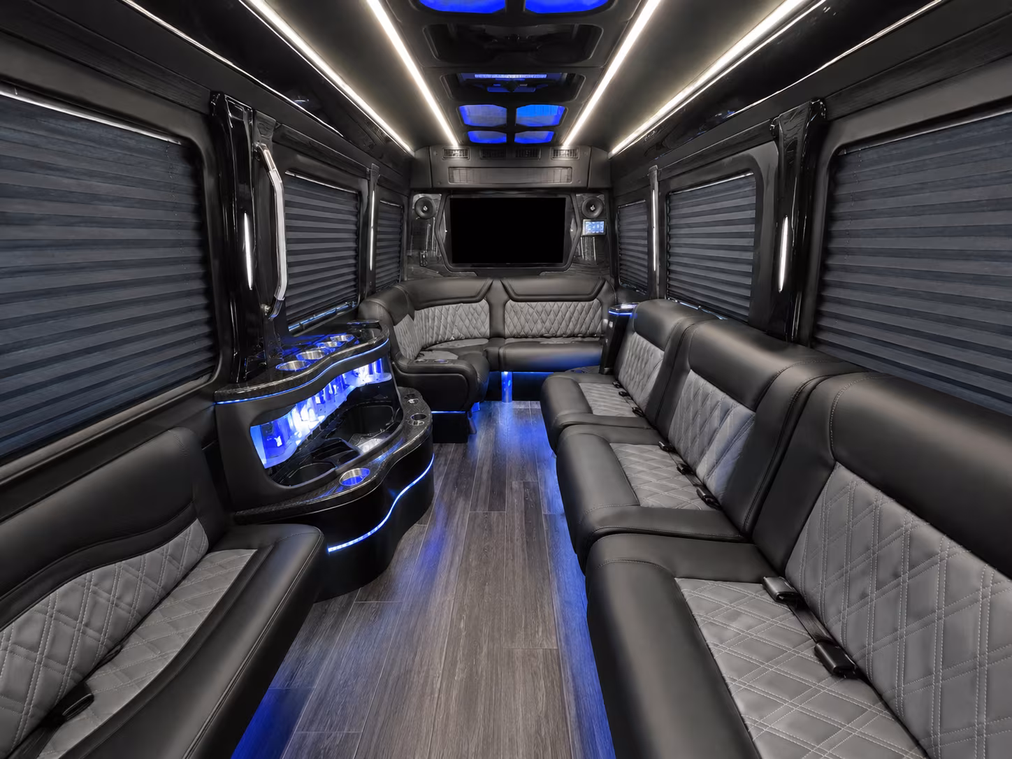 fort worth private event transportation onboard seating