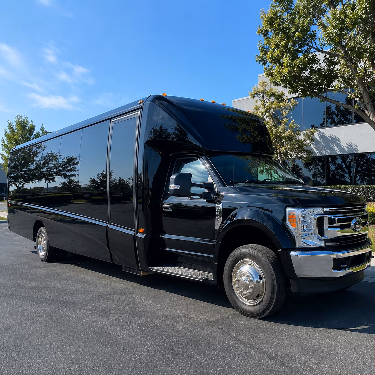 mckinney wedding bus transportation in mckinney
