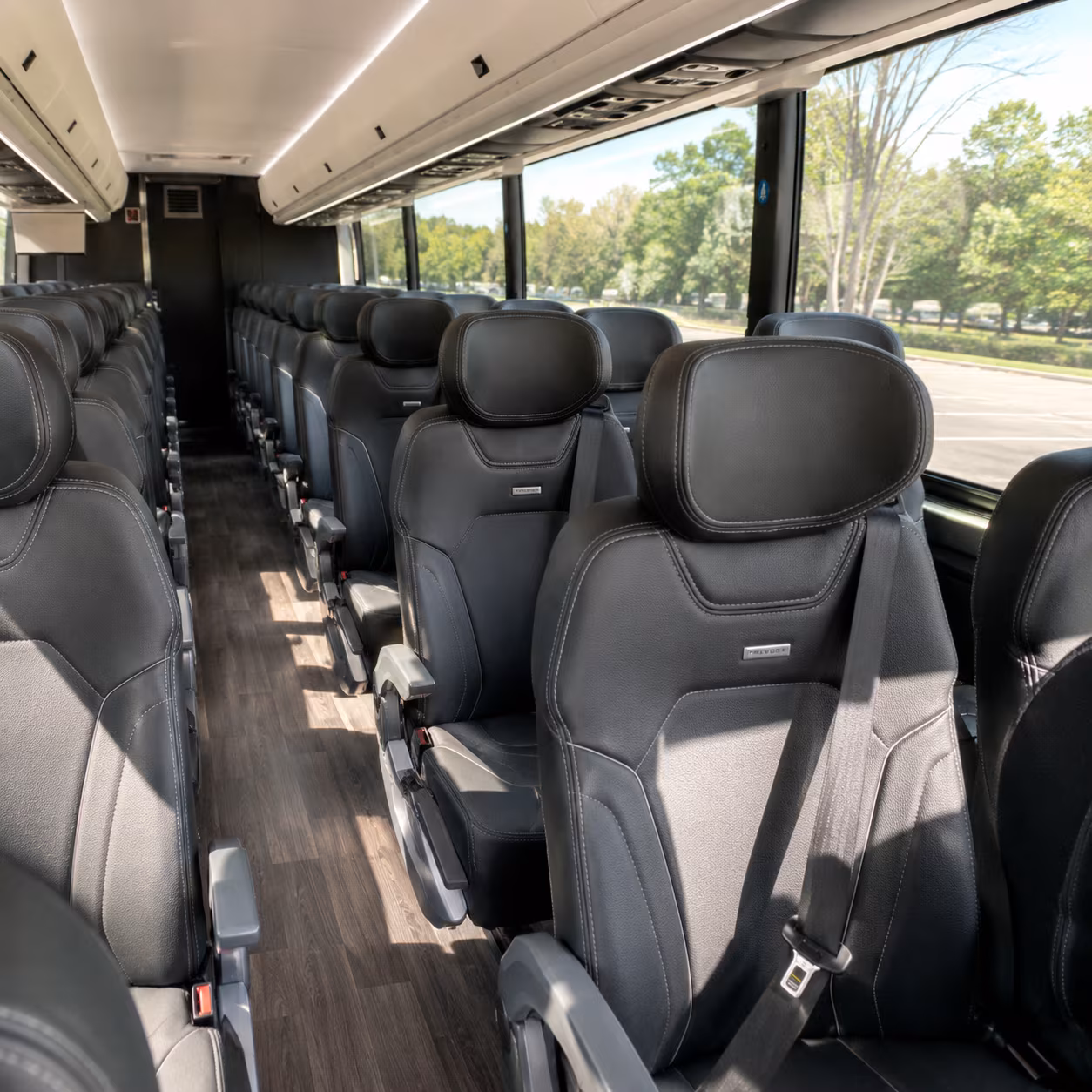 richardson organize a richardson corporate event with a charter bus