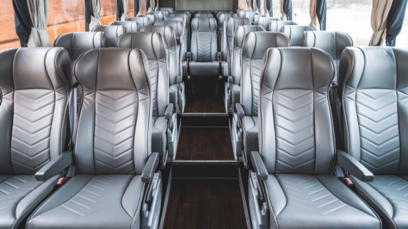 50 passenger charter bus interior waco