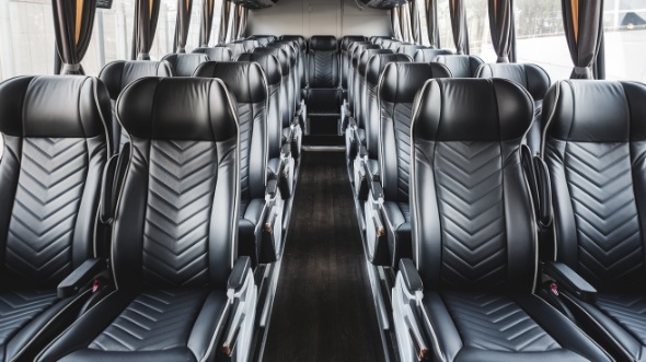 55 passenger charter bus rental allen