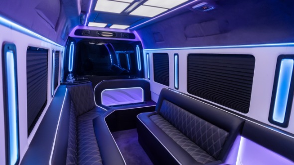 fort worth party bus rental inside