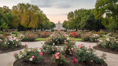 the tyler rose garden